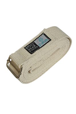 Yoga Kemeri, Organik Pamuk Yoga Kayışı 4 Cm 2.5 Mt (BOYASIZ) ürün fotoğrafı