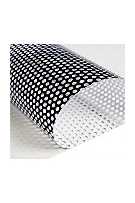 Cam Filmi Delikli Folyo, One Way Vision 106 CM X 1 METRE ürün fotoğrafı