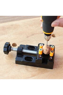 Alüminyum Gövde El Mengene Kelepçe Tezgah Mengenesi Sabitleme El Kıskaç Klips Aparatlı ürün fotoğrafı