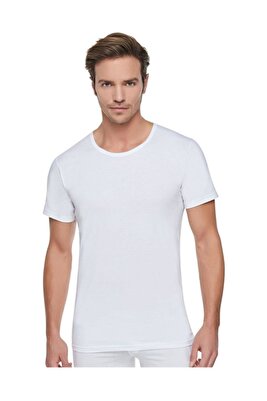 Erkek Beyaz 6'Lı Paket Fanila ürün fotoğrafı