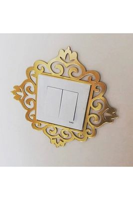 Dekoratif Pleksi Priz Anahtar Çerçevesi Priz Kenarı Süsü ürün fotoğrafı