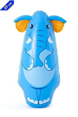 Bop Bags Fil Desenli Hacıyatmaz 89 Cm Sulu Hacı Yatmaz ürün fotoğrafı
