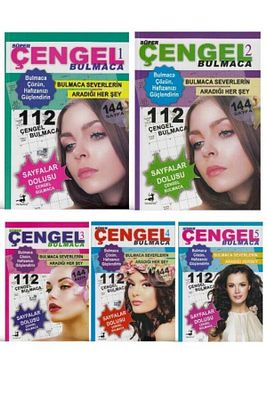 Süper Çengel Bulmaca Seti - 5 Kitap ürün fotoğrafı