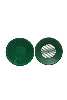 Yeşil Gold Pan Altın Eleği Tavası Set - Gold Pan Gold Pan Süzgeç Altın Bulma Yıkama Arama ürün fotoğrafı
