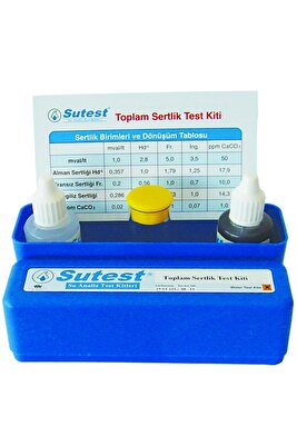 Sertlik Kiti, Su Yumuşatma Sertlik Ölçüm Kiti, Toplam Sertlik Test Kiti ürün fotoğrafı