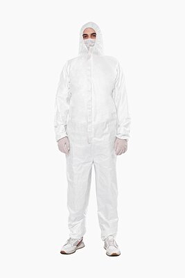 Tek Kullanımlık Koruyucu Tulum Sertifikalı Tip 5/6 ürün fotoğrafı