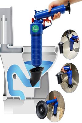 Lavabo Açıcı Pompa Tuvalet Banyo Klozet Yüksek Basınçlı Hava Püskürtücü Temizleyici Piston ürün fotoğrafı