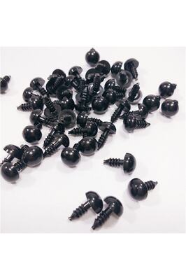 Amigurumi Vidalı Göz 7mm (100 Adet) ürün fotoğrafı