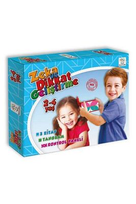 Yükselen Zeka(2-4 Yaş)zeka Testleri, Dil Gelişimi, Ince Motor, Mantıksal Düşünme Seti ürün fotoğrafı