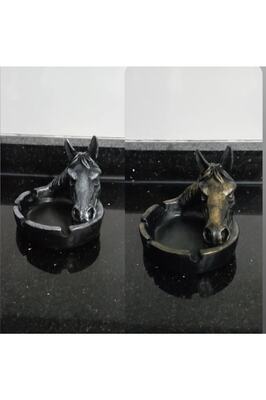 Dekoratif 2'li At Küllük ürün fotoğrafı