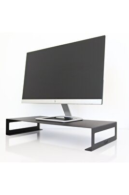 Metal Siyah Monitör Standı - Monitör Yükseltici Sms1bl ürün fotoğrafı