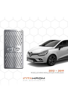 Renault Clio 4 Krom Ayak Dinlendirme Pedalı - 2012 - 2020 Hb -sw ürün fotoğrafı