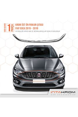 Fiat Egea Krom Ön Alt Panjur Çıtası Hb - Sd 2015 - 2019 ürün fotoğrafı