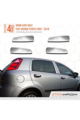 Fiat Grande Punto Krom Kapı Kolu Dış 4 Parça 2005 Üzeri ürün fotoğrafı
