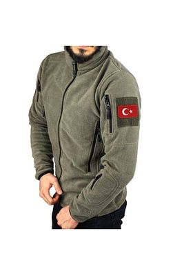 Haki Taktik Polar Mont 5 Cepli ürün fotoğrafı