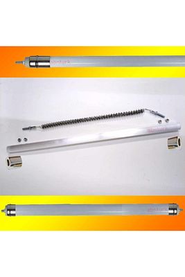 Tüm Infrared Sobalara 2500w Resistans Teli+65cm Cam Tam Set Infrared Isıtıcı Filament Buzlu Cam ürün fotoğrafı