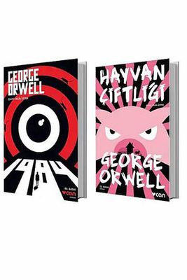 Hayvan Çiftliği - 1984 - George Orwell 2 Kitap Bir Arada ürün fotoğrafı