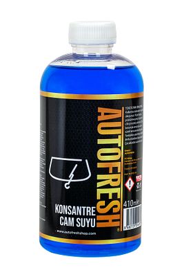 Araç Konsantre Oto Cam Suyu Araba Silecek Ve Cam Silme Suyu Sünger Hediyeli 410 ml ürün fotoğrafı
