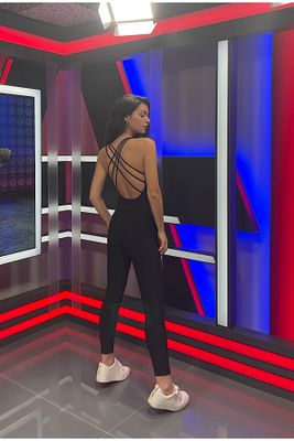 Jasmine Pilates Yoga Spor Tulumu ürün fotoğrafı