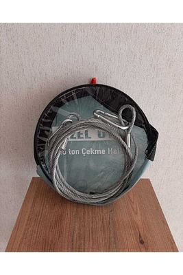 Çeki Halatı Çelik Izoleli Oto Çekme Halatı 3,5 Ton ürün fotoğrafı