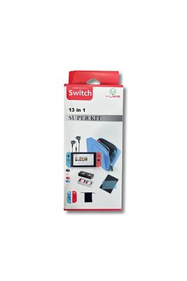 Switch 13 Parça Koruyucu Aksesuar Seti (SİLİKON KILIF / ÇANTA / EKRAN KORUYUCU) ürün fotoğrafı