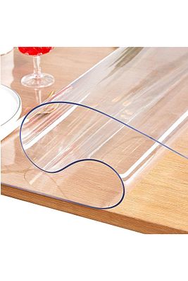 Şeffaf Kalın Masa Örtüsü Koruyucusu Tüm Ebatları 1.4 Mm ürün fotoğrafı