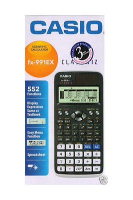 Fx-991ex 552 Fonksiyon Bilimsel Hesap Makinesi ürün fotoğrafı