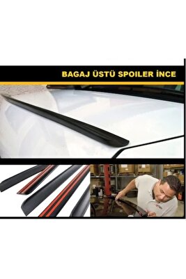 Tofaş Uyumlu Bagaj Üstü Spoiler 3,6cm X 135cm ürün fotoğrafı
