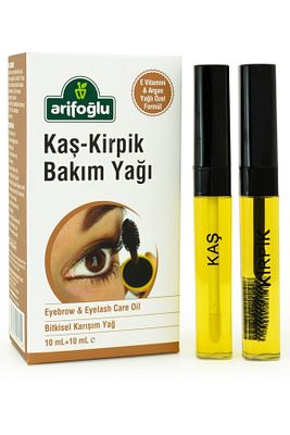 Kaş Kirpik Bakım Yağı  | Doğal E Vitaminli 10+10 ml ürün fotoğrafı