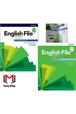 English File Intermediate Student's Book With Online Practice + Workbook Without Key ürün fotoğrafı