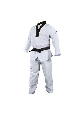Adı-start Siyah Yaka Taekwondo Müsabaka Elbisesi ürün fotoğrafı