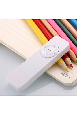 8 Gb Sd Hafıza Kartı Hediye Sportif Usb Girişli Şarjlı Mp3 Müzik Çalar Player - Beyaz ürün fotoğrafı