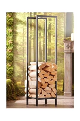 Metal Şömine Odunluk Es001 ürün fotoğrafı