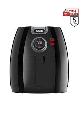 Aircook Hava Fritöz Akıllı Yağsız Kızartma Sıcak Airfryer SC301 ürün fotoğrafı