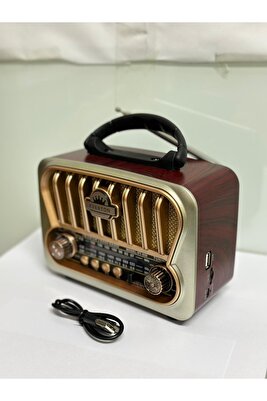 Everton Nostaljik Bluetoothlu Rt-850 Usb / Bt / Radyo Müzik Kutusu ürün fotoğrafı