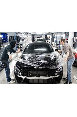 (152cmx50cm) 270 Seri Şeffaf Yapışkanlı Araç Kaput Boya Koruma Folyosu ürün fotoğrafı