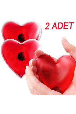Kalp Şeklinde  El Isıtıcısı 2 Adet ürün fotoğrafı