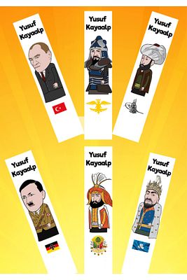 Yusuf Kayaalp 6 Adet Ayraç Seti ürün fotoğrafı