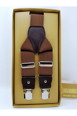 Sütlü Kahve Salopet Pantalon Askısı ürün fotoğrafı