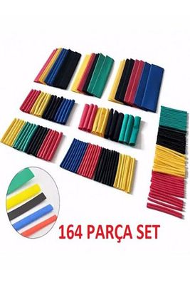 164 Parça Set Daralan Makaron Kablo Koruyucu Kılıf ürün fotoğrafı
