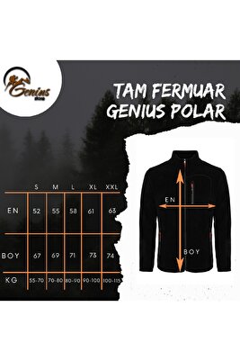 Store Kadın Polar Tam Fermuarlı Outdoor 3 Cepli Spor Polar Ceket ürün fotoğrafı