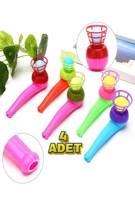 4'lü Set Oyuncak Saksafon Top Üfleme Oyunu ürün fotoğrafı