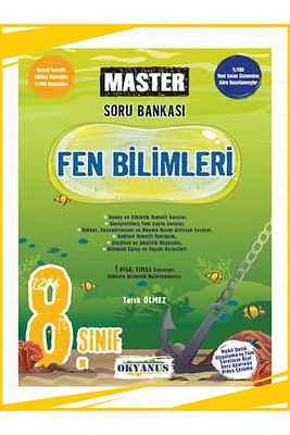 Okyanus 8.sınıf Lgs Pre Master Fen Bilimleri Soru Bankası ürün fotoğrafı