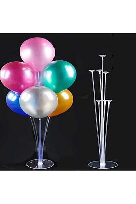 Balon Süsleme Standı 7 Çubuklu Set:7 Adet Çubuk ürün fotoğrafı
