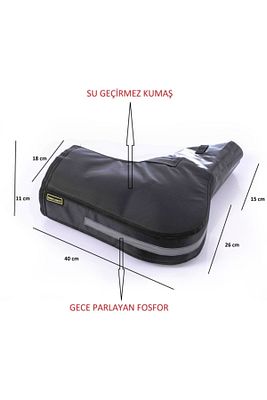 Elçi Içi Yünlü-su Geçirmez Kumaş-gece Parlayan Elcik Rüzgarlık (vitesliler Için) ürün fotoğrafı