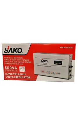 Sako 500va Voltaj Kombi Regülatörü Tam Otomatik ürün fotoğrafı