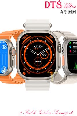 Dt 8 Ultra Plus 2.02 Inç Akıllı Saat Premium 2023 Son Sürüm Smart Watch 49 Mm Watchultra ürün fotoğrafı