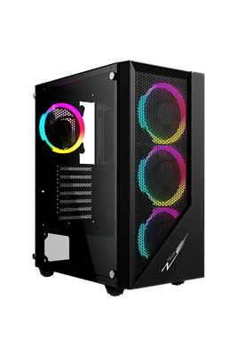 Fortes Mesh 4x120mm Rainbow Fanlı Pro Gaming Oyuncu Bilgisayar Kasası (PSU YOK) ürün fotoğrafı