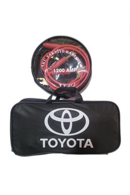 Trafik Seti Toyota Araca Özel Çantalı Lüx Trafik Seti Tüvtürk Uyumlu + Akü Takviye Kablosu 1200 Amp ürün fotoğrafı
