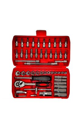 Germany Cr-v Max 1/4 Cırcırlı 53 Parça Lokma Anahtar Takımı  Uç Seti Tam Set ürün fotoğrafı